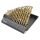 GRAPHITE Csigafúró készlet HSS TITÁN bevonattal 1.0 - 10.0mm, 19db 57H199