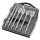 GRAPHITE Lapos marófúró készlet 10, 12, 16, 18, 20, 25mm, 6db 57H211