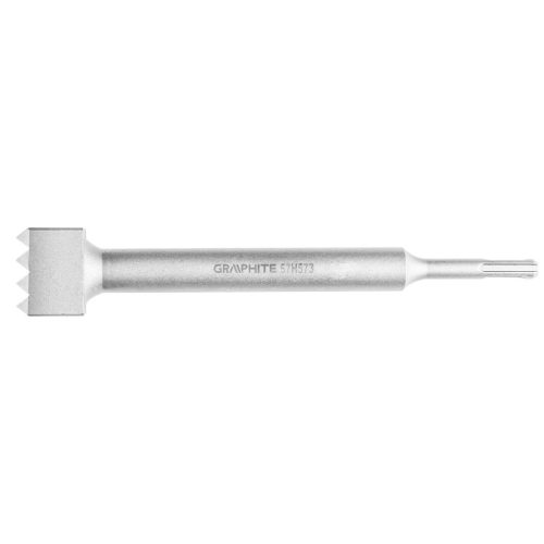 GRAPHITE Stokkolófej, véső, SDS PLUS 40x40mm, 16 stokkoló fej 57H573