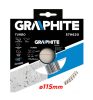 GRAPHITE Gyémánt vágókorong 115mm TURBO VÉKONY 57H620