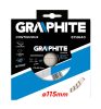 GRAPHITE Gyémánt vágókorong 115mm vizes 57H640