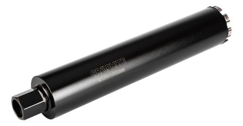 GRAPHITE Gyémánt magfúró korona, 82x450mm, 8 szegmenses, 58G540 géphez 57H861