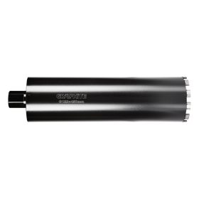   GRAPHITE Gyémánt magfúró korona, 122x450mm, 11 szegmenses, 58G540 géphez 57H864