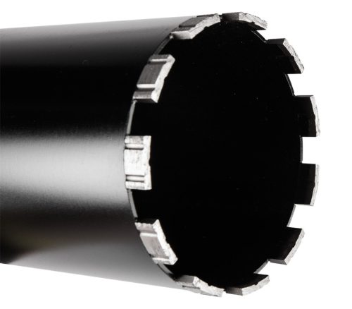 GRAPHITE Gyémánt magfúró korona, 132x450mm, 11 szegmenses, 58G540 géphez 57H867