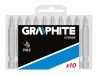 GRAPHITE Csavarhúzó bit PH2, 25mm, 1/4", 10db 57H958
