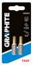 GRAPHITE Csavarhúzó bit Torx 20, 25mm, 1/4", 2db 57H973