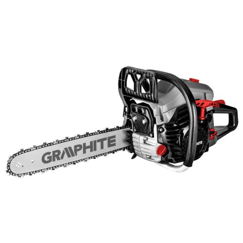 GRAPHITE Benzines láncfűrész 2kW (2,7 LE), láncvezető 16" (400mm) 3 év garanciával 58G953