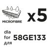 GRAPHITE Mikroszálas porzsákok 5db 58GE133-es porszívóhoz 58GE133-145