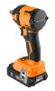 NEO TOOLS Akkus szénkefementes ütvecsavarozó 1/2"(négyszög), Energy+, 18V, Kompakt méret, 350NM akku nélkül! 3 év garanciával 04-613