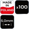 NEO TOOLS Hézagoló-, fugakereszt - 5.0mm, 100db 61-112