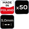 NEO TOOLS Hézagoló-, fugakereszt T 5,0mm, 50db 61-120