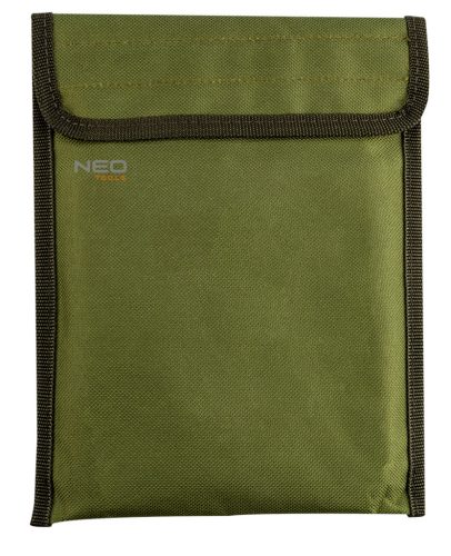NEO TOOLS Kemping tűzhely, összecsukható, rozsdamentes acél, 16*11.5/12.8cm, súly 369g, szövet tokkal 63-126