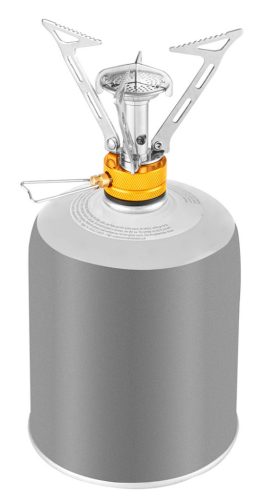 NEO TOOLS Kemping gázégő, EN417 szerinti, 123x80mm, maxedényátmérő 200mm, súly 103g, 3000W teljesítmény, rozsdamentes acél 63-128