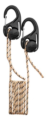 NEO TOOLS Rugós kötélfeszítő karabíner + paracord kötél(3,5mmx1,5m) készlet, 3db 63-155