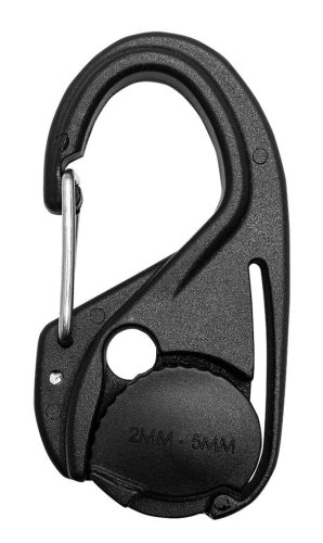 NEO TOOLS Rugós kötélfeszítő karabíner + paracord kötél(3,5mmx1,5m) készlet, 3db 63-155