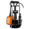 NEO TOOLS Szennyvízszivattyú, inox ház, 900W, 17.000L/óra 3 év garanciával 04-735