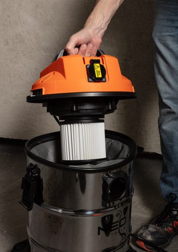 NEO TOOLS Szűrő 04-738 porszívóhoz, száraz használathoz 04-738-146