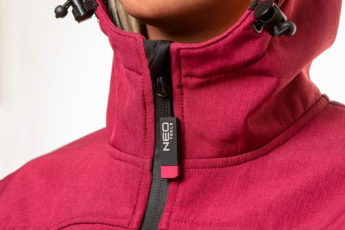 NEO TOOLS Női Softshell, Víz- és szélálló Munkadzseki, vízállóság:8000, Lélegző:1000, L 80-550-L