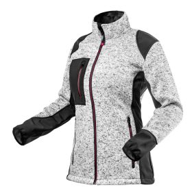   NEO TOOLS Női Kötött munkadzseki, softshell betétekkel, XXL 80-555-XXL