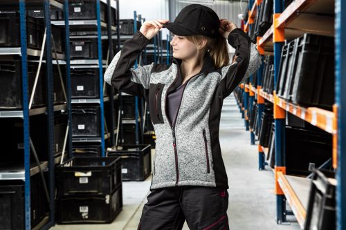 NEO TOOLS Női Kötött munkadzseki, softshell betétekkel, XXL 80-555-XXL