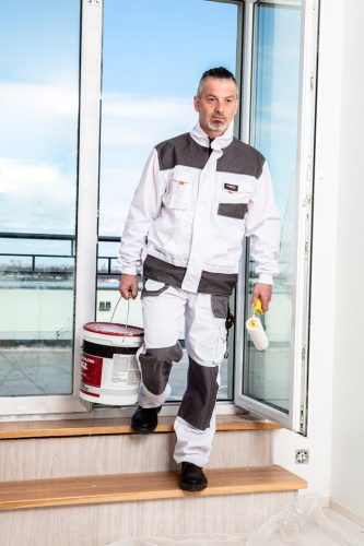 NEO TOOLS Fehér Munkavédelmi kabát, HD, XL/56 81-110-XL