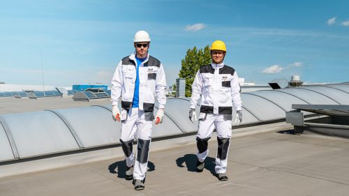 NEO TOOLS Fehér Munkavédelmi kabát, HD, XL/56 81-110-XL