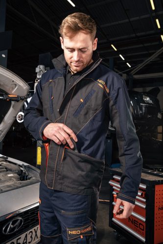 NEO TOOLS Munkadzseki, Garage, 100% pamut szakadásmentes szövet, 210g/m2, M 81-207-M