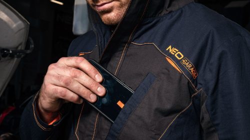 NEO TOOLS Munkadzseki, Garage, 100% pamut szakadásmentes szövet, 210g/m2, XL 81-207-XL