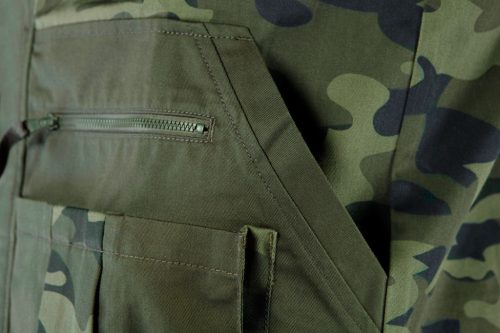 NEO TOOLS Terepmintás Munkavédelmi kabát CAMO, 60% pamut, 40% polyester, 255 g/m2, S 81-211-S