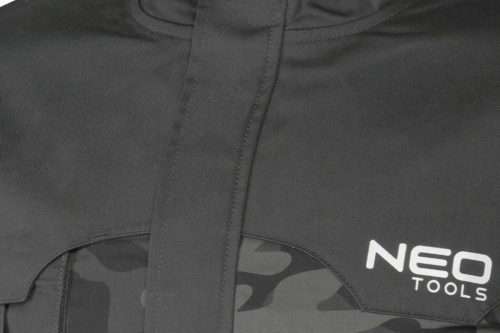 NEO TOOLS Terepmintás Munkavédelmi kabát CAMO URBAN, 60% pamut, 37% poliészter, 3% elasztán, XXXL 81-212-XXXL
