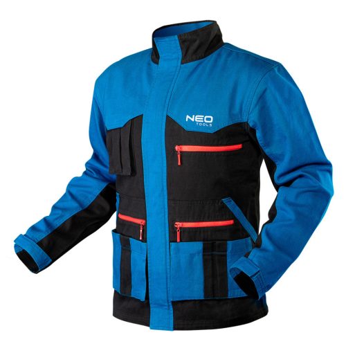 NEO TOOLS Munkadzseki HD+, 100% pamut, 275 g/m3, M 81-215-M
