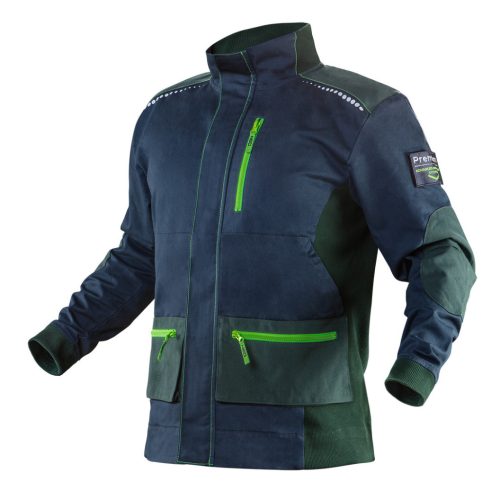 NEO TOOLS Munkavédelmi kabát PREMIUM, 62% pamut, 35% poliyester, 3% elastane, S 81-216-S