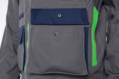 NEO TOOLS Munkavédelmi kabát PREMIUM, 100% pamut, hasadásgátló szövet, XL 81-217-XL