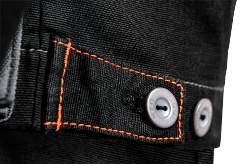 NEO TOOLS Karcsúsított(Slim fit) Munkavédelmi kabát, HD,, 60% pamut, 37% polyester, 3% elastane, 285 g/m2, XXL 81-218-XXL