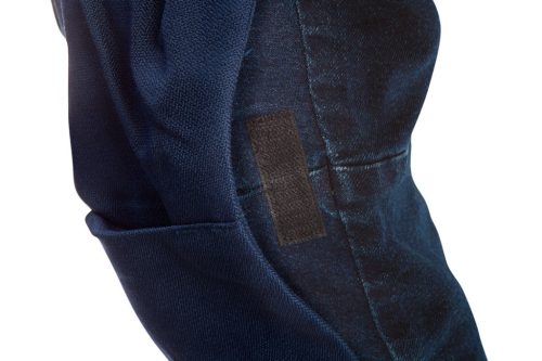 NEO TOOLS Farmer Munkásnadrág, DENIM, 98% pamut, térdvédő betét zsebbel, gombos oldalzsebekkel, 255 g/m2, XS 81-228-XS