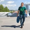 NEO TOOLS Farmer Munkásnadrág, DENIM, cipzáros oldalzsebekkel, 98% pamut, 410 g/m2, L 81-229-L