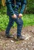 NEO TOOLS Farmer Munkásnadrág, DENIM, cipzáros oldalzsebekkel, 98% pamut, 410 g/m2, L 81-229-L