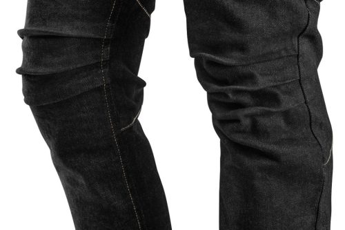 NEO TOOLS Farmer Munkásnadrág, DENIM, fekete, cipzáros oldalzsebekkel, 98% pamut, 410 g/m2, S 81-233-S