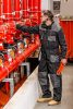 NEO TOOLS Overall, HD, XXL/58 65% poliészter, 35% pamut, 267g/m2, térdprotektor zseb, vékony fényvisszaverő csík, XXL 81-250-XXL