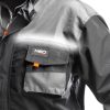 NEO TOOLS Overall, HD, XXL/58 65% poliészter, 35% pamut, 267g/m2, térdprotektor zseb, vékony fényvisszaverő csík, XXL 81-250-XXL