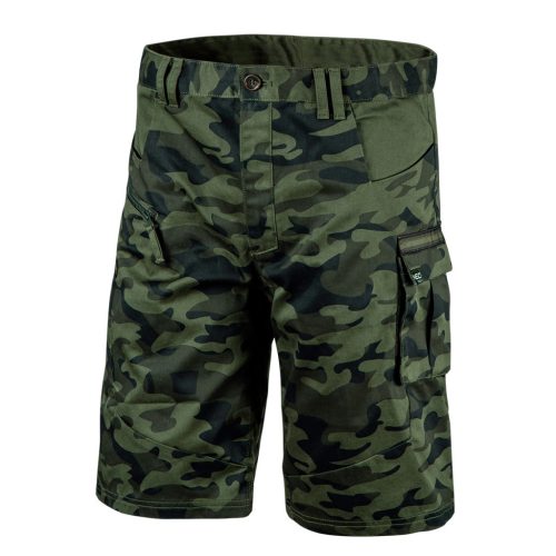 NEO TOOLS Terepmintás Rövid munkásnadrág, CAMO, 60% pamut, 40% polyester, 255 g/m2, XXXL 81-271-XXXL