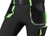 NEO TOOLS Rövid munkásnadrág, PRÉMIUM, 90% POLIAMID 10%ELASZTÁN, 4 IRÁNYÚ SZTRECCS ANYAG, FEKETE, XL 81-277-XL