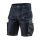 NEO TOOLS Farmer Rövid munkásnadrág, DENIM, cipzáros oldalzsebekkel, 98% pamut, 410g/m2, M 81-279-M