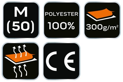 NEO TOOLS Polár Munkavédelmi kabát, sötétszürke, M 81-503-M
