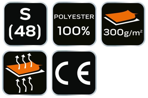 NEO TOOLS Polár Munkavédelmi kabát, sötétszürke, S 81-503-S