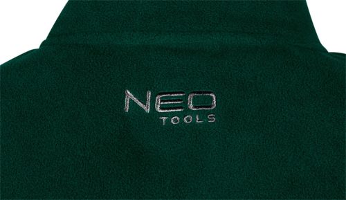 NEO TOOLS Polár Munkavédelmi kabát, zöld, S 81-504-S