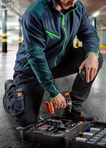 NEO TOOLS Polár Munkavédelmi kabát, PREMIUM, Cordura megerősítésekkel, XXXL 81-506-XXXL