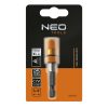 NEO TOOLS TOLDÓSZÁR BEHAJTÓSZÁR Csavarhúzó bitekhez 60MM KUPLUNGOS 25 év garanciával 06-071