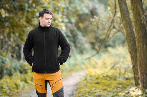 NEO TOOLS Polár Munkavédelmi kabát, gyapjú hatású, BASIC, fekete, XXXL 81-509-XXXL