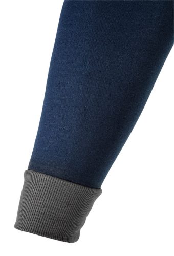 NEO TOOLS Munkavédelmi pulóver kapucnival COMFORT, sötétkék, 60% poliészter 40% műselyem, XXL  81-513-XXL